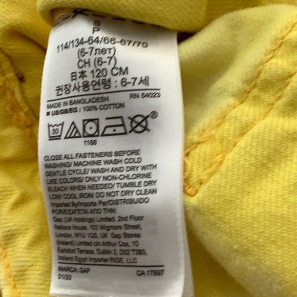 GAP kids' shortalls, Size S - Picture 6 of 6